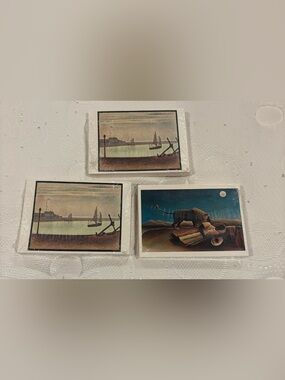 The Museum of Modern Art Vintage-1991 and 1984-postcards-New in packaging(3)